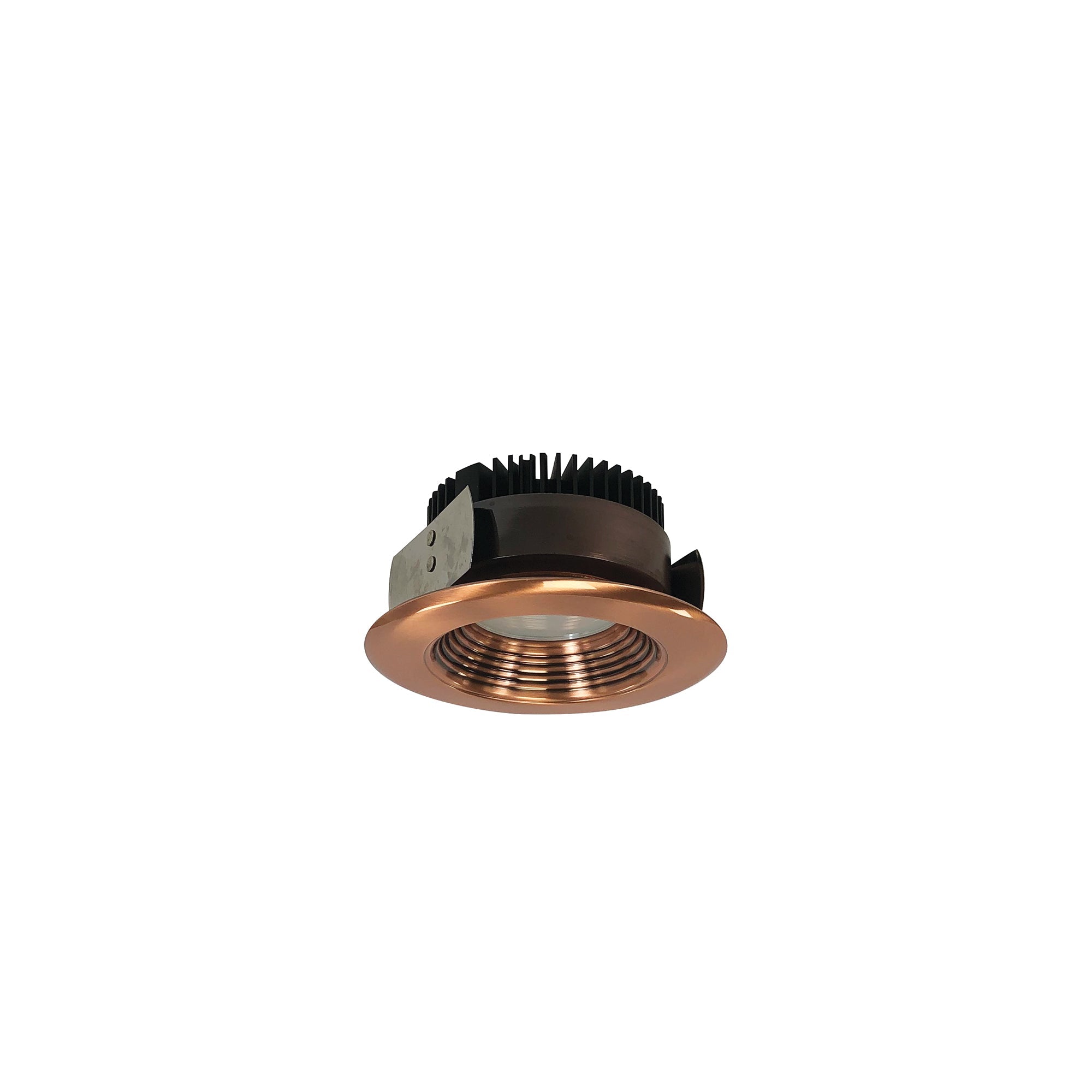 Nora Lighting NRM2-412L0927FCO - Recessed - 4 Inch Marquise II Trim, 900lm, 2700K, Flood Baffle, Copper