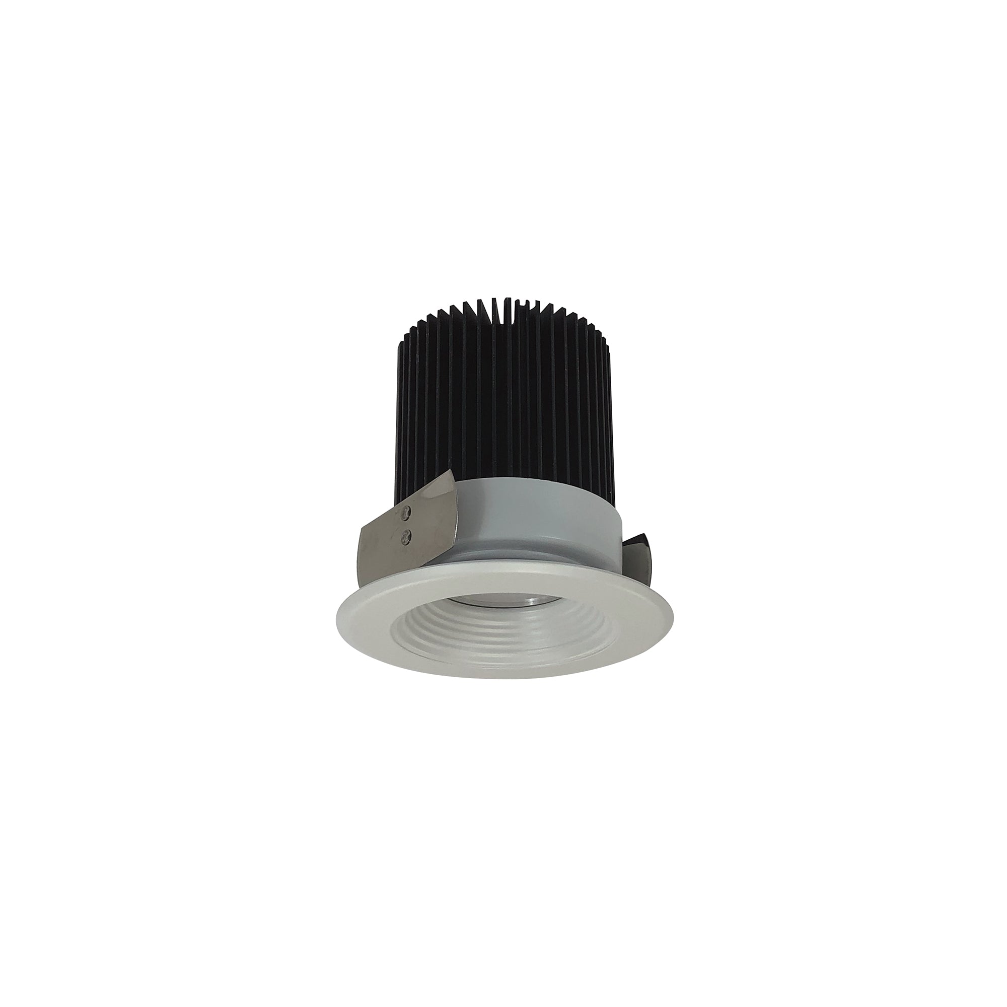 Nora Lighting NRM2-412L1530FWW - Recessed - 4 Inch Marquise II Trim, 1500lm, 3000K, Flood Baffle, White