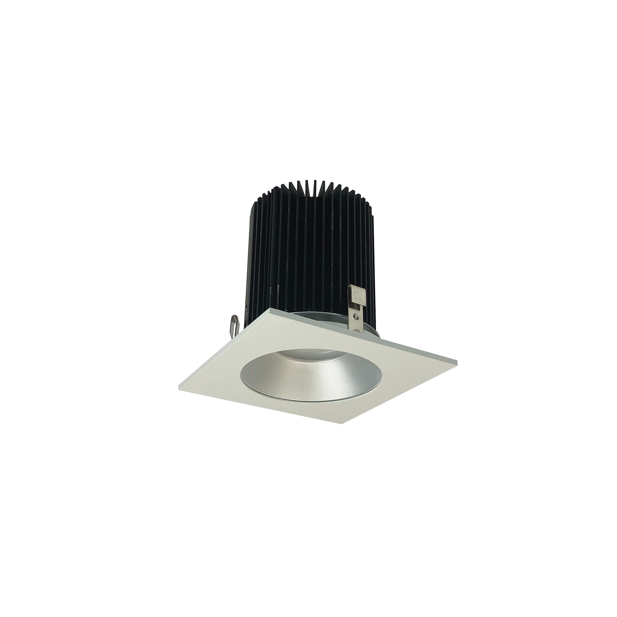 Nora Lighting NRM2-413L1527FHZW - Recessed - 4 Inch Marquise II SQ Round, 1500lm, 2700K, Flood, Haze/White