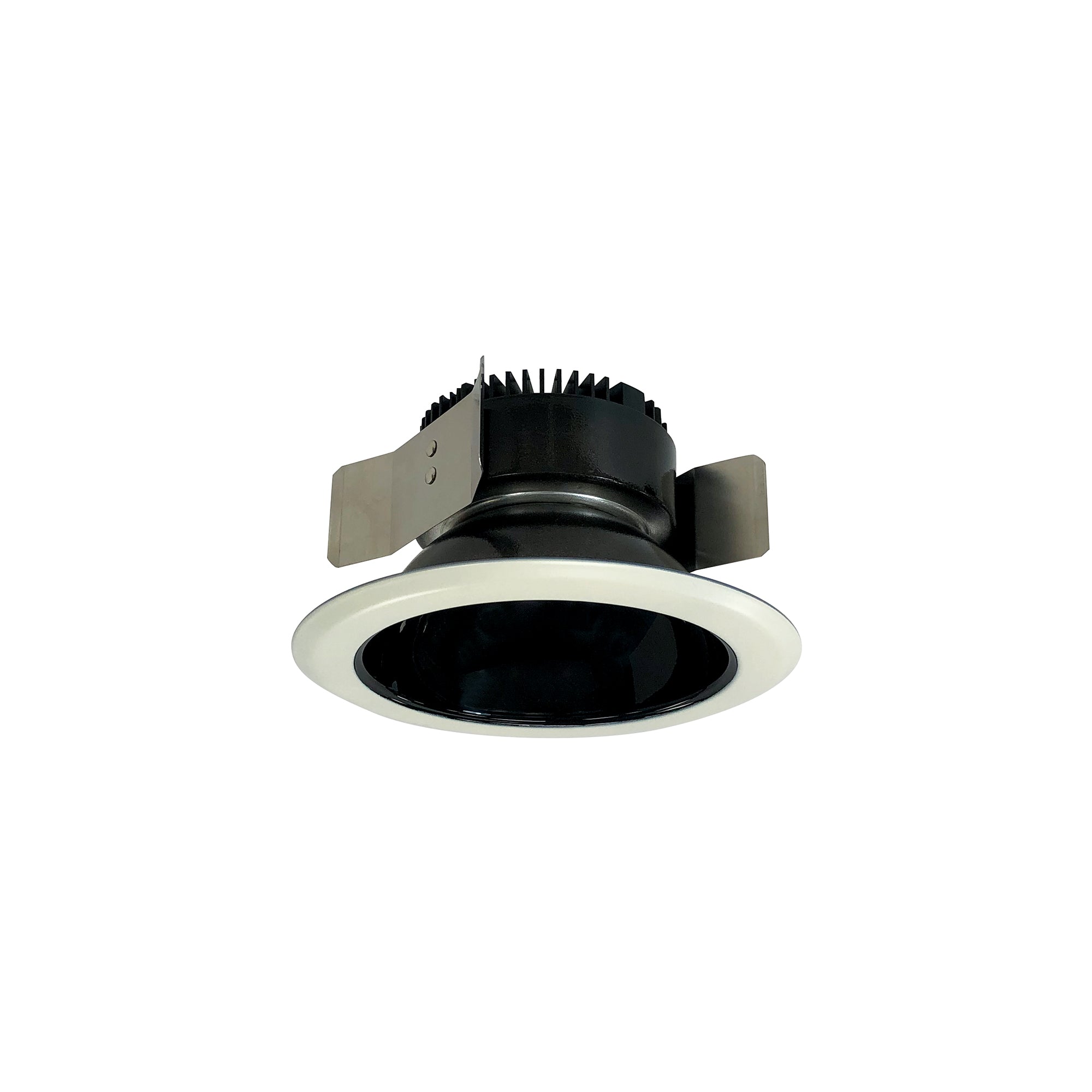 Nora Lighting NRM2-511L0927FBW - Recessed - 5 Inch Marquise II Round Reflector, 900lm, 2700K, Flood, Black/White