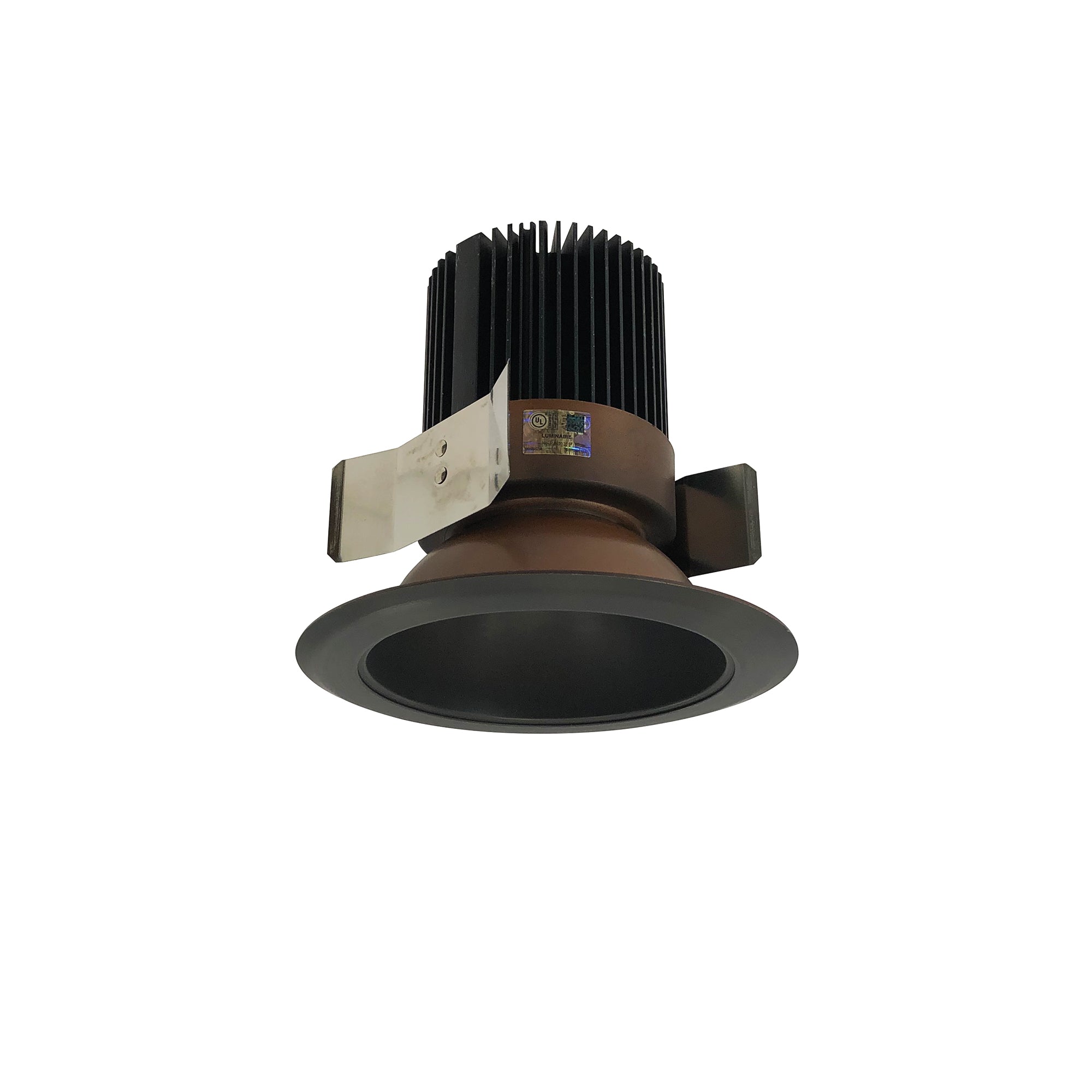 Nora Lighting NRM2-511L1527MBZ - Recessed - 5 Inch Marquise II Round Reflector, 1500lm, 2700K, Medium Flood, Bronze