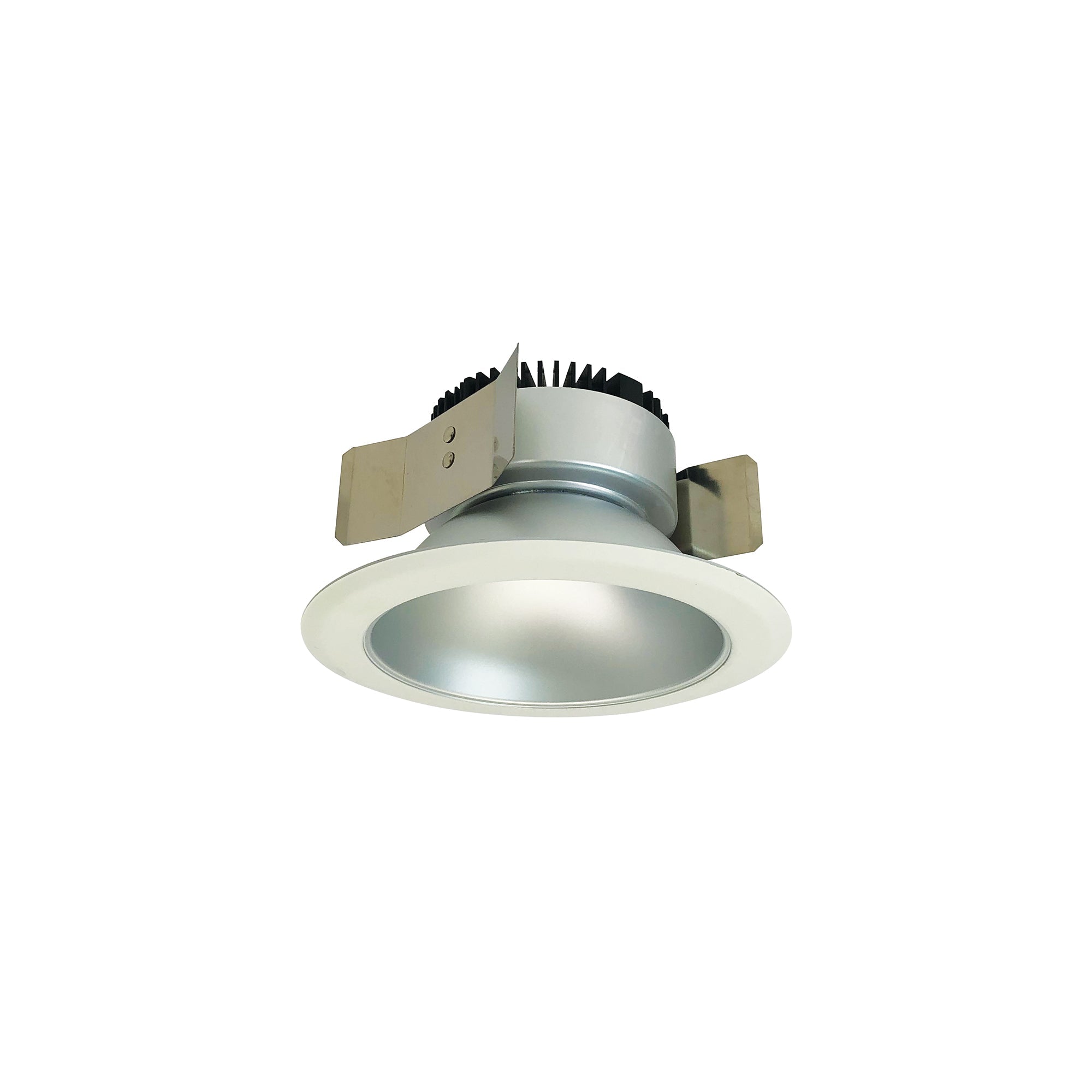 Nora Lighting NRM2-511L0927FHZW - Recessed - 5 Inch Marquise II Round Reflector, 900lm, 2700K, Flood, Haze/White