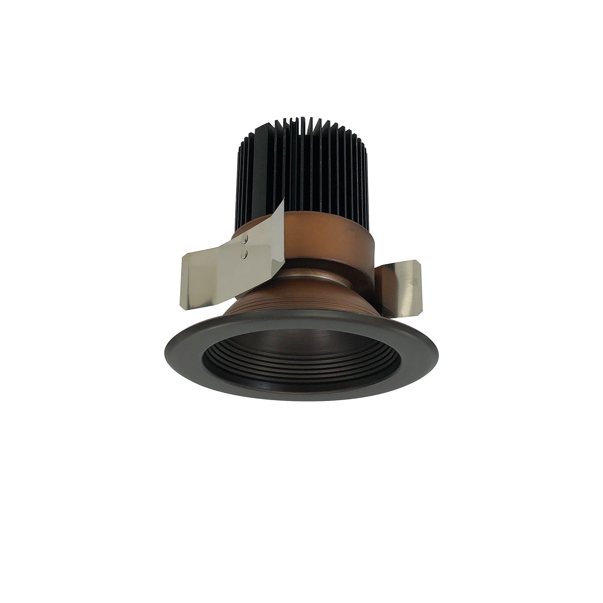 Nora Lighting NRM2-512L1527FBZ - Recessed - 5 Inch Marquise II Trim, 1500lm, 2700K, Flood Baffle, Bronze