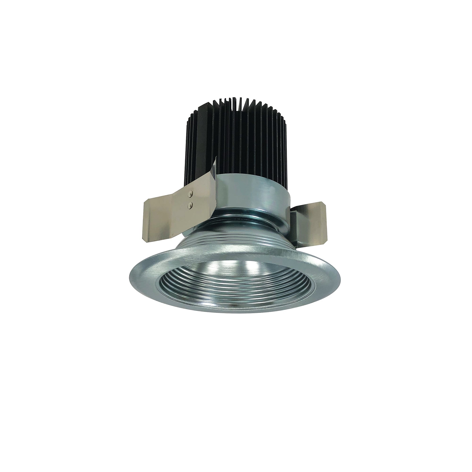 Nora Lighting NRM2-512L1527FNN - Recessed - 5 Inch Marquise II Trim, 1500lm, 2700K, Flood Baffle, Natural Metal