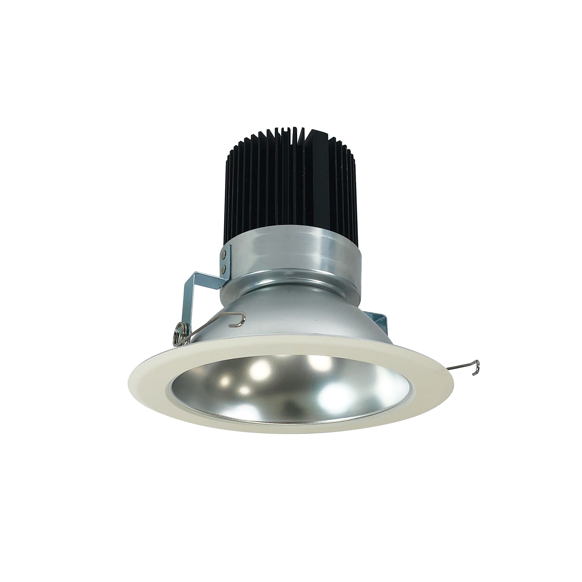 Nora Lighting NRM2-611L2030SDW - Recessed - 6 Inch Marquise II Trim, 2000lm, 3000K, Open Spot Reflector, Diffused Clear/White