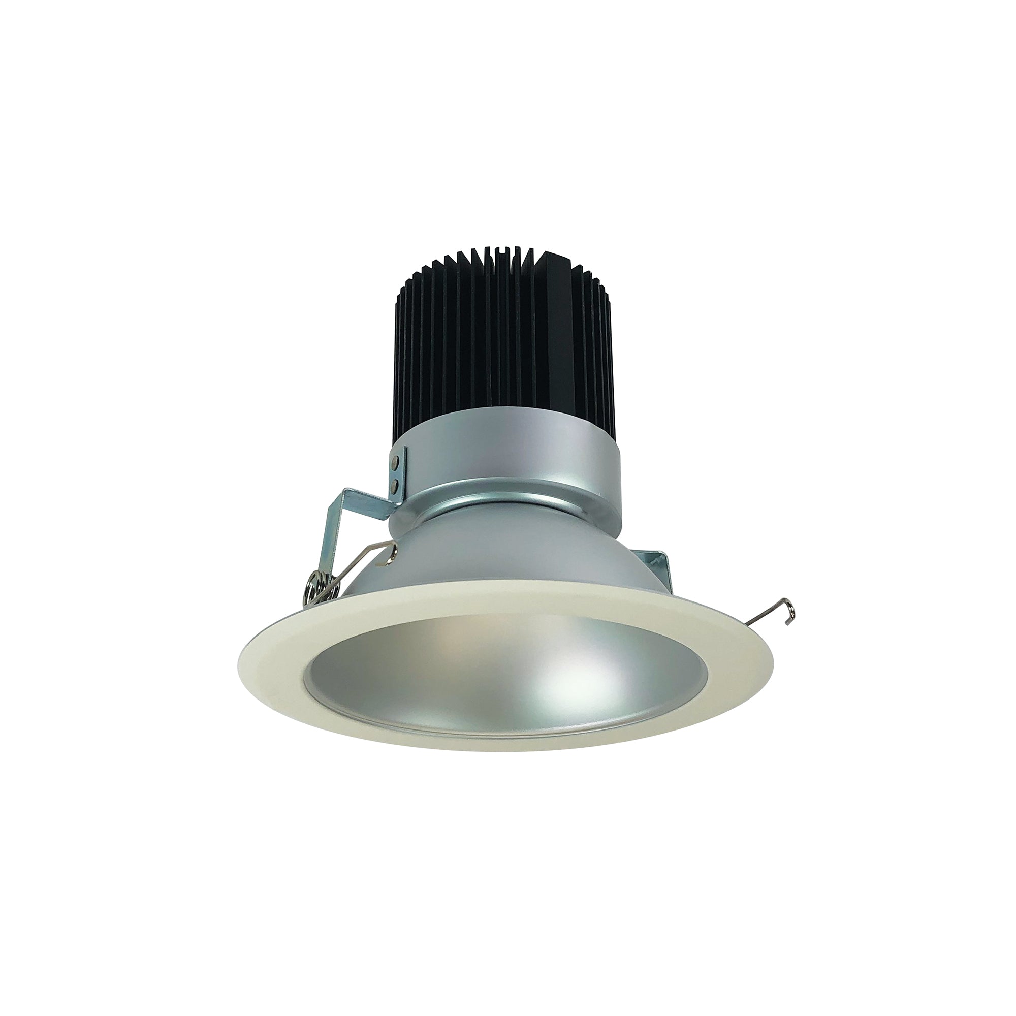 Nora Lighting NRM2-611L2030FHZW - Recessed - 6 Inch Marquise II Trim, 2000lm, 3000K, Open Flood Reflector, Haze/White