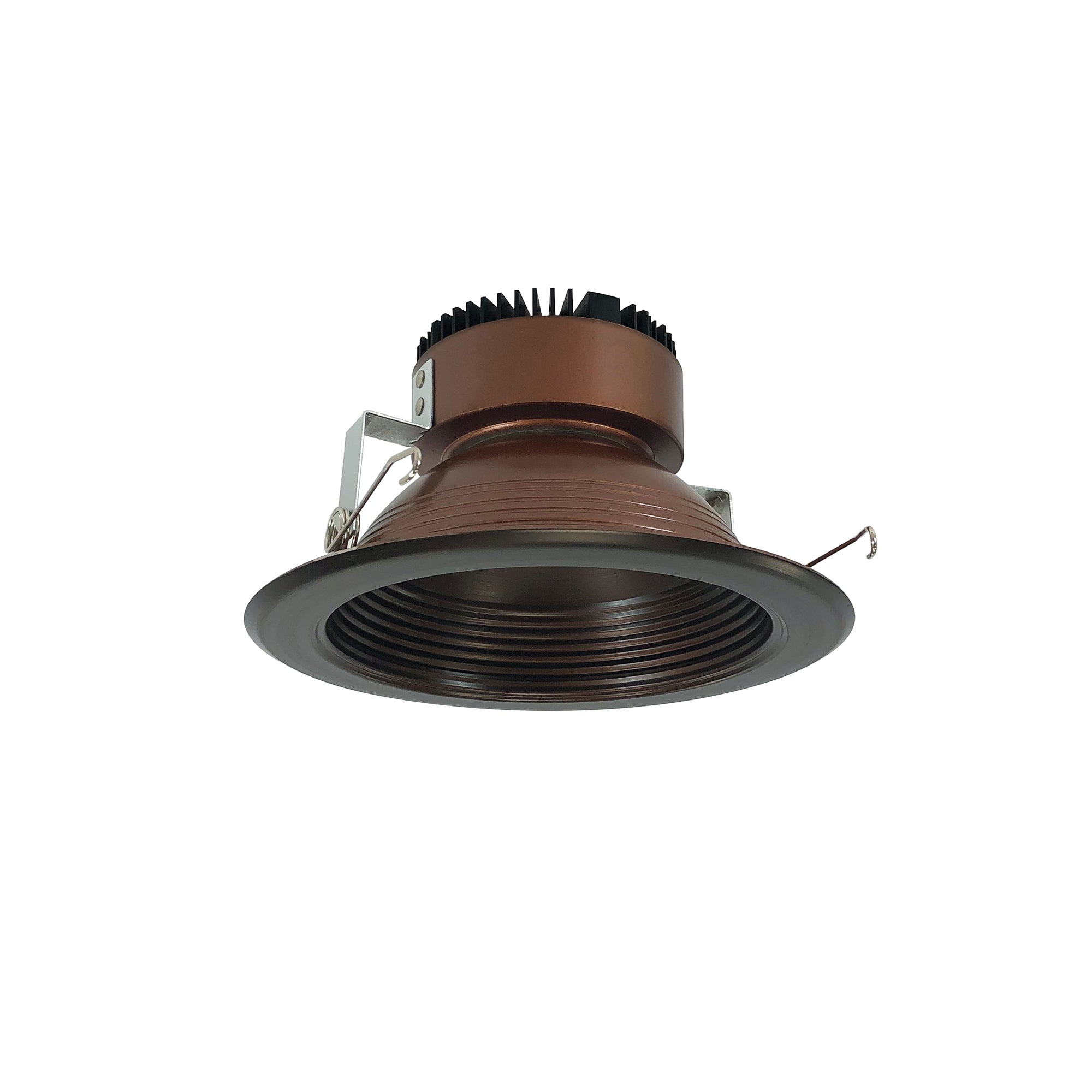 Nora Lighting NRM2-612L0927FBZ - Recessed - 6 Inch Marquise II Trim, 900lm, 2700K, Flood Baffle, Bronze