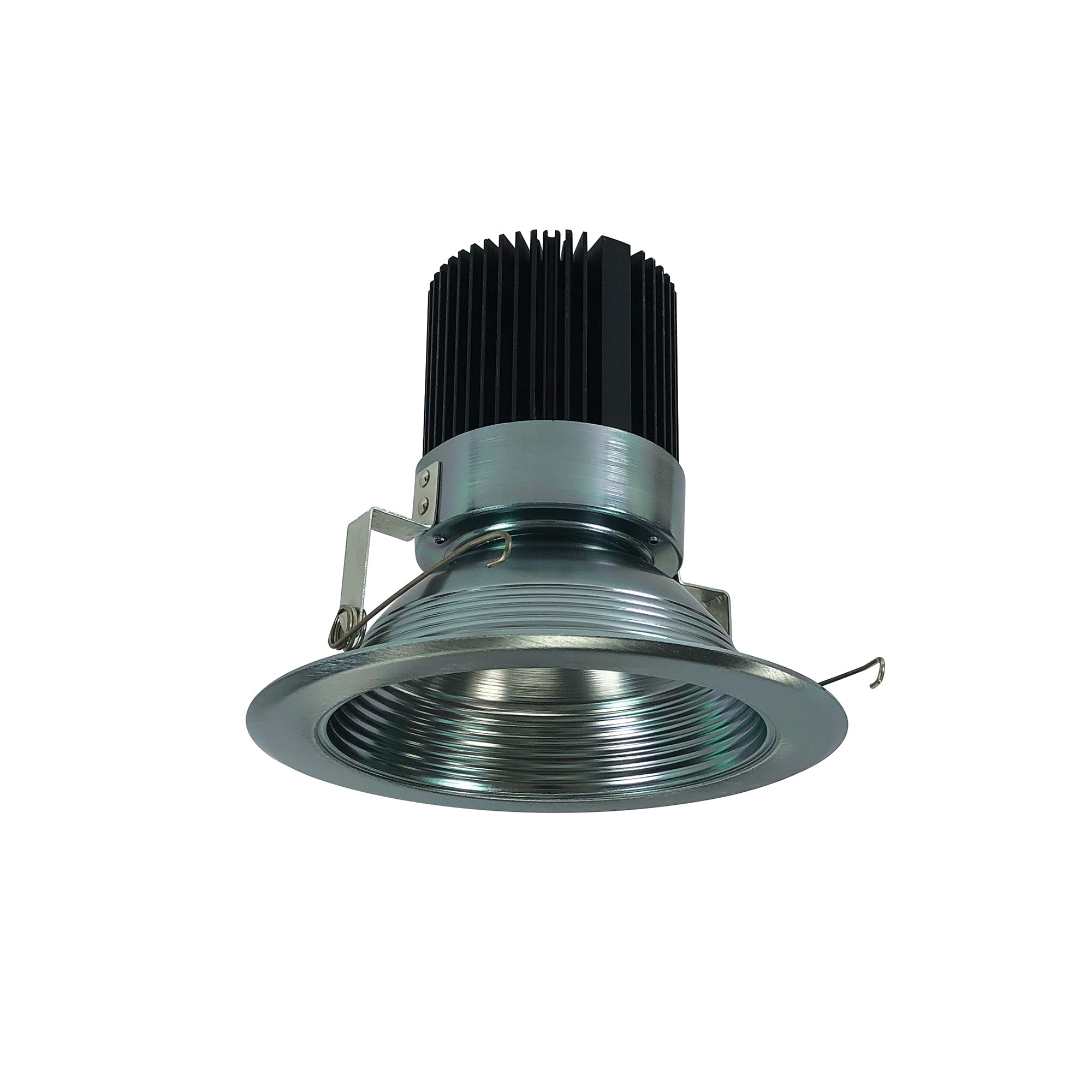 Nora Lighting NRM2-612L1527FNN - Recessed - 6 Inch Marquise II Trim, 1500lm, 2700K, Flood Baffle, Natural Metal