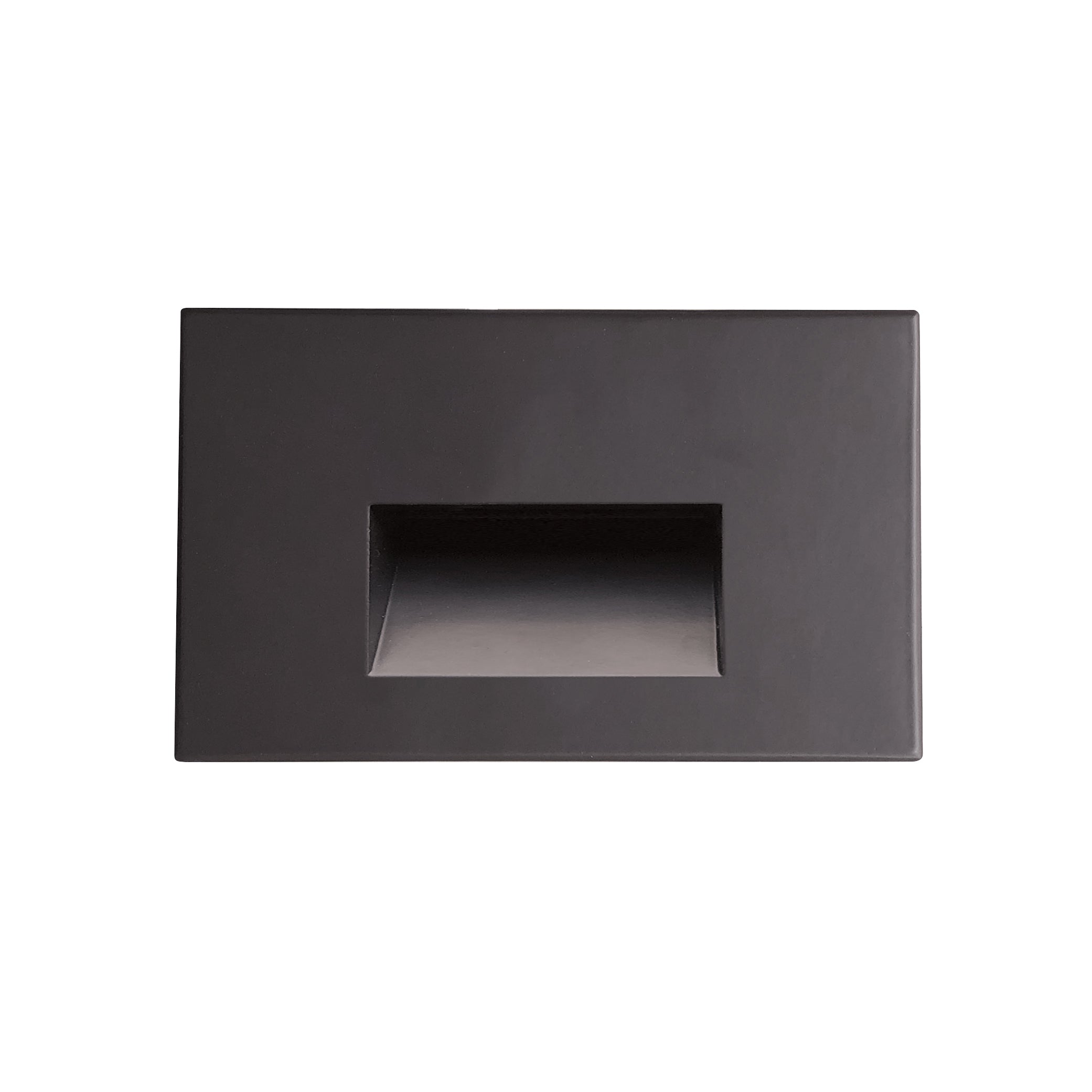 Nora Lighting NSW-740/40DBZ - Step Light - Ari LED Step Light w/ Horizontal Wall Wash Face Plate, 88lm / 5W, 4000K, Bronze Finish