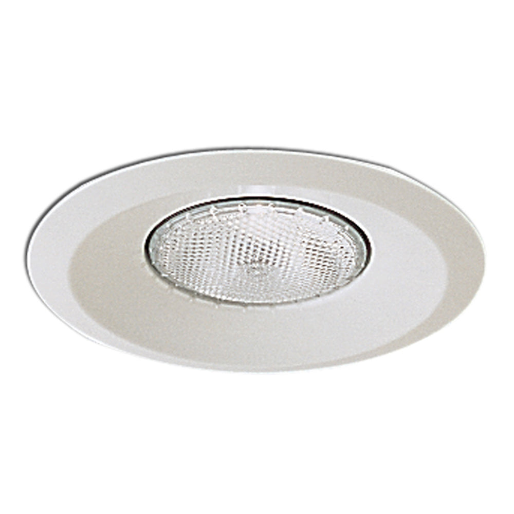 Nora Lighting NT-30D - Track - 6 Inch BR30/PAR30 Open Metal Trim, White