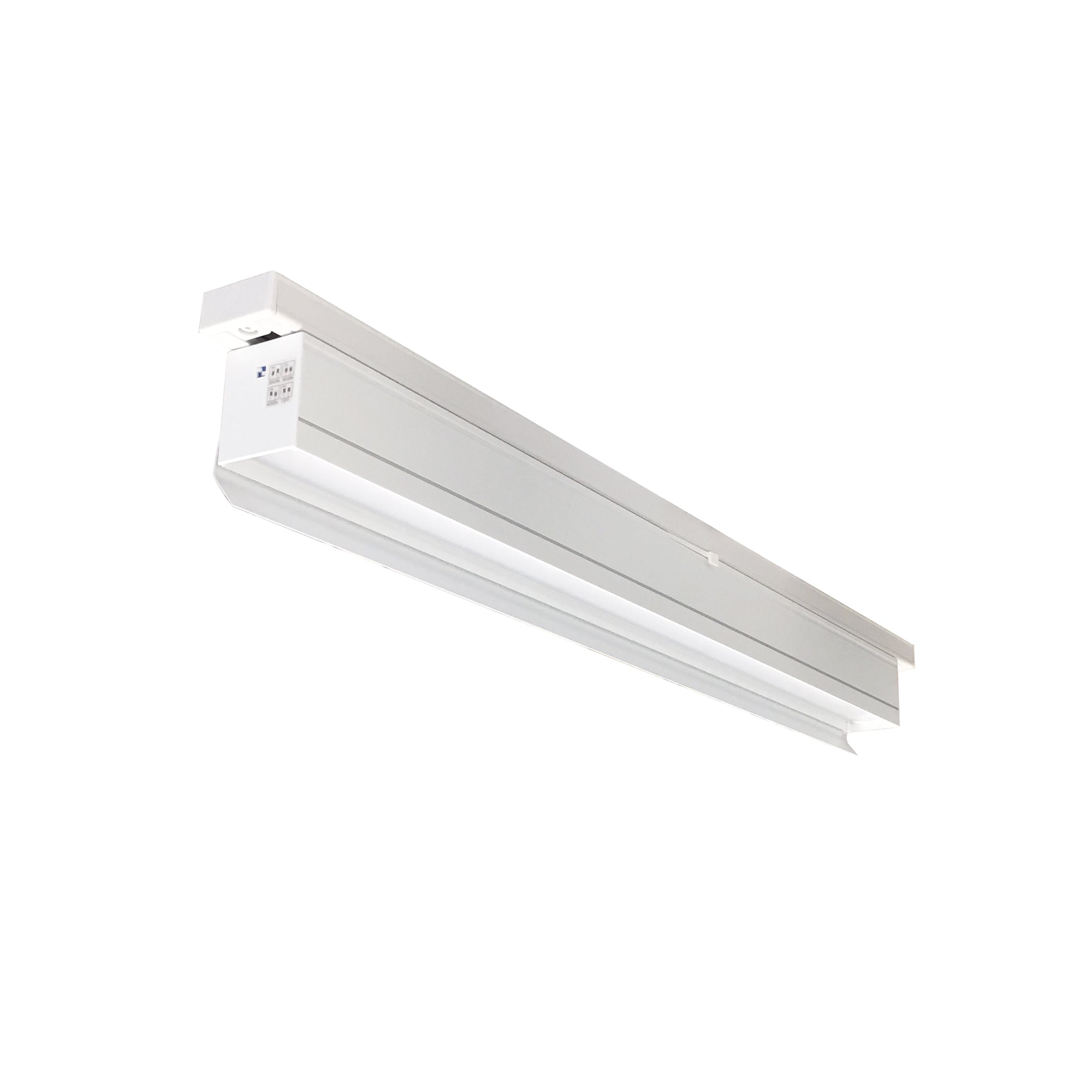 Nora Lighting NTE-LIN2VISW - Track - 2' Visor for T-Line Linear LED Track, White