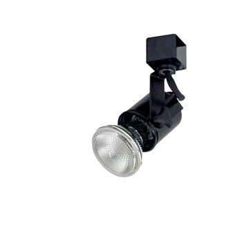 Nora Lighting NTH-138B - Track Head - Truly Universal Lamp Holder W/ H Track Adapter - Black