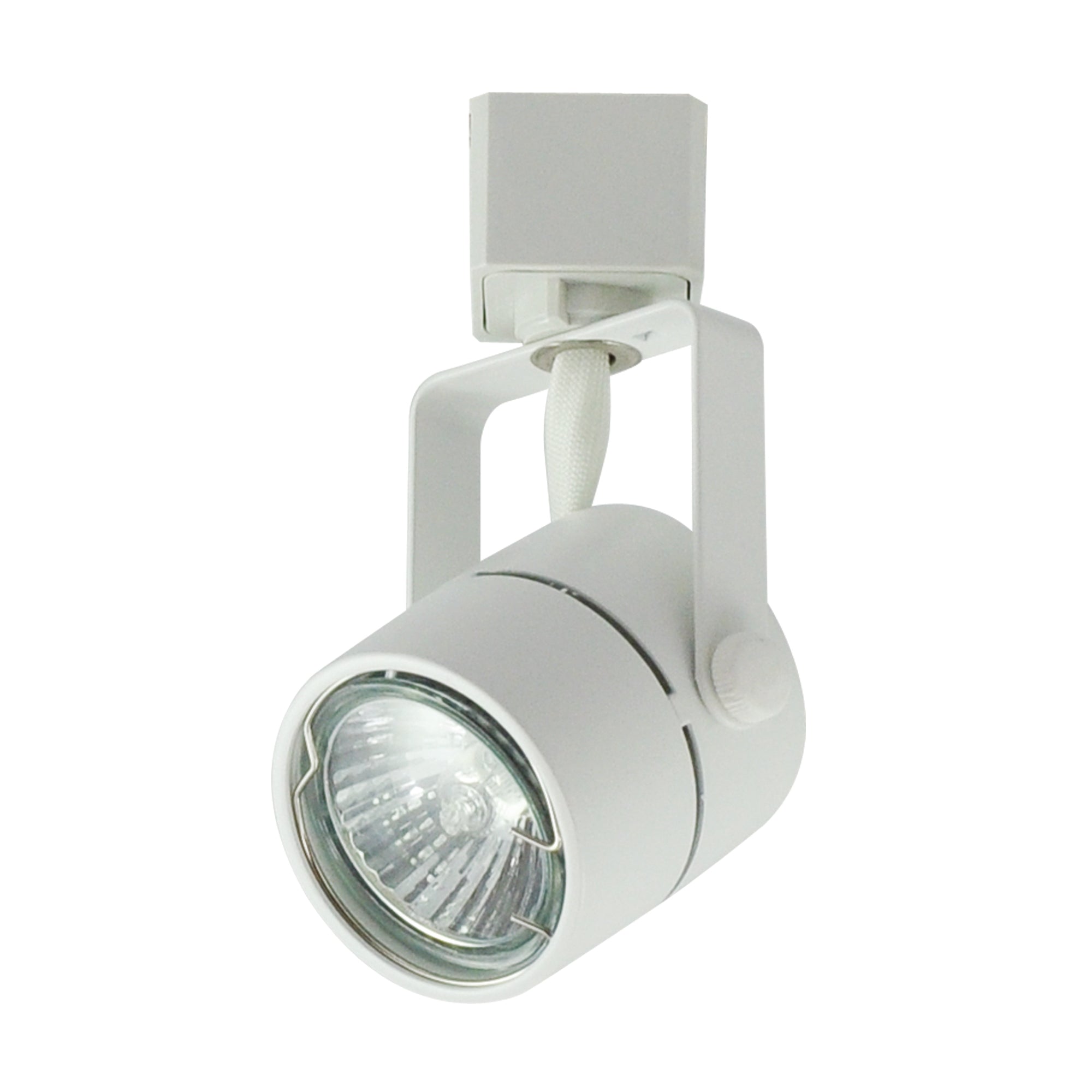 Nora Lighting NTH-683W/J - Track - CYL W/O XFM W/L ADAPTER GU10 SOCKET WHITE / J STYLE