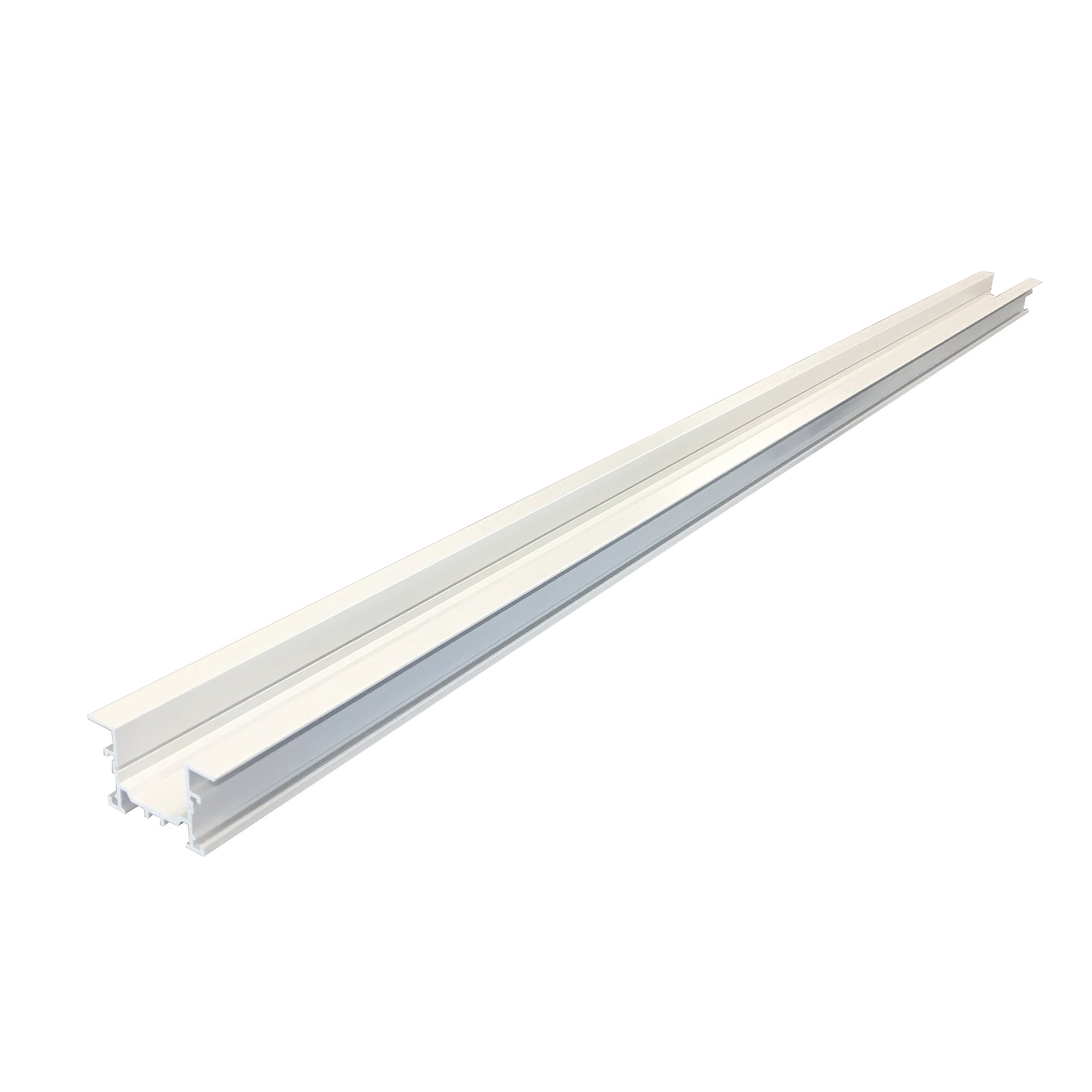 Nora Lighting NTRT-8WA - Track - 8' Recessed Track Housing, White