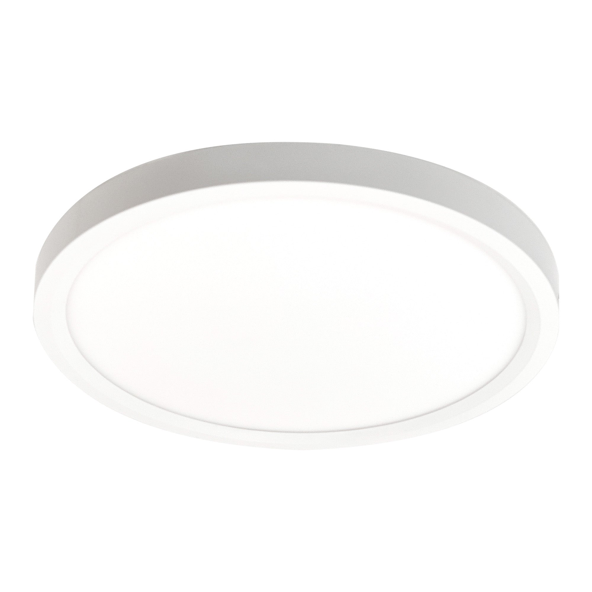 Nora Lighting NWELO-11R30WLE4 - Surface - 11 Inch wELO LED Surface Mount, 1588lm / 15W, 3000K, 80+ CRI, 120-277V; 0-10V, White