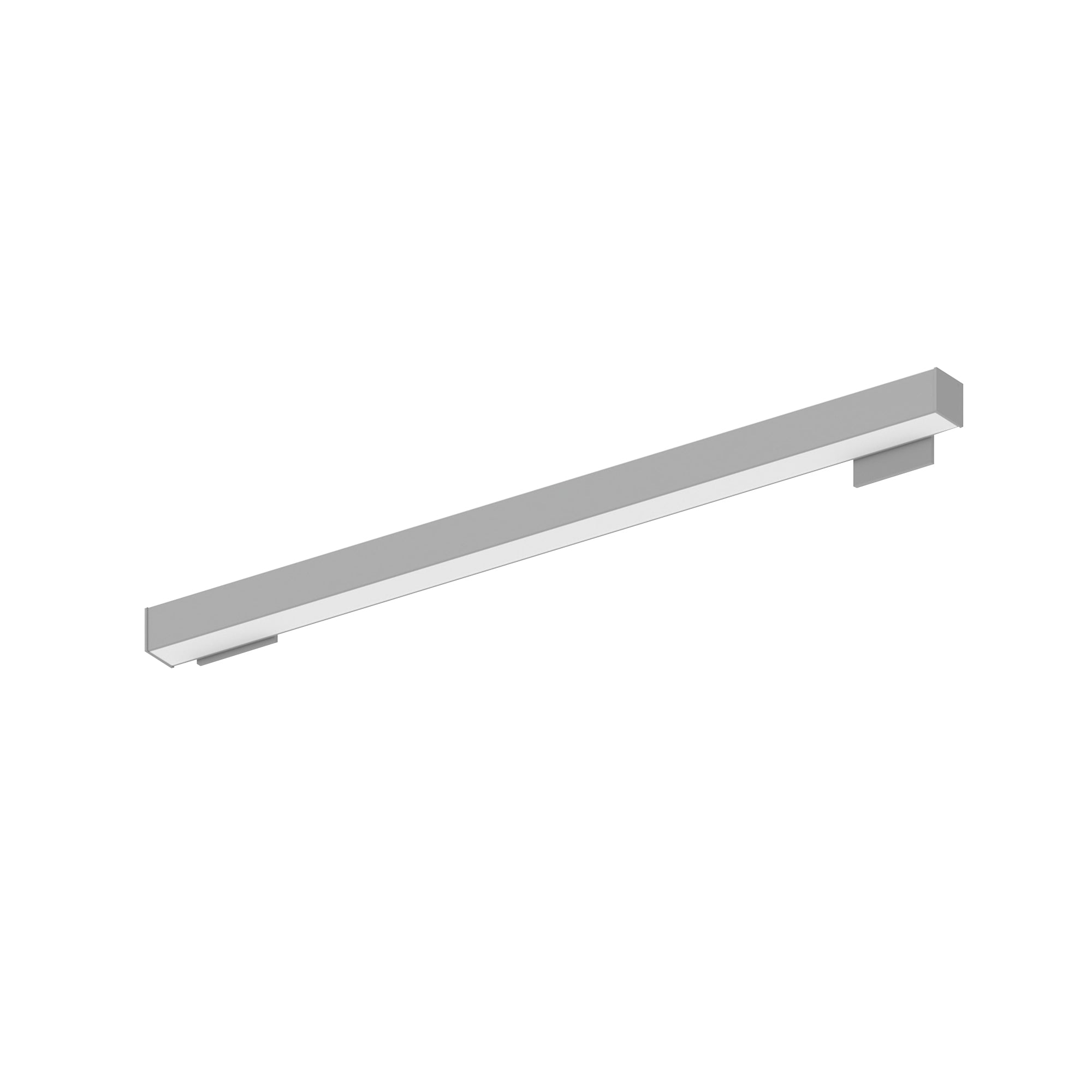 Nora Lighting NWLIN-41035A/L2-R4P - Linear - 4' L-Line LED Wall Mount Linear, 4200lm / 3500K, 2 Inchx4 Inch Left Plate & 4 Inchx4 Inch Right Plate, Right Power Feed, Aluminum Finish