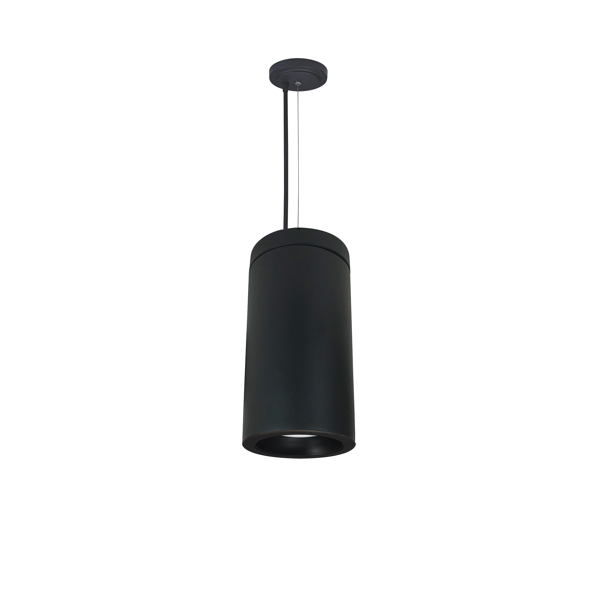 Nora Lighting NYLD2-6C075127BZBAC - Cylinder - 6 Inch Cylinder, Black, Cable mount, 750L, 27K, Bronze Reflector