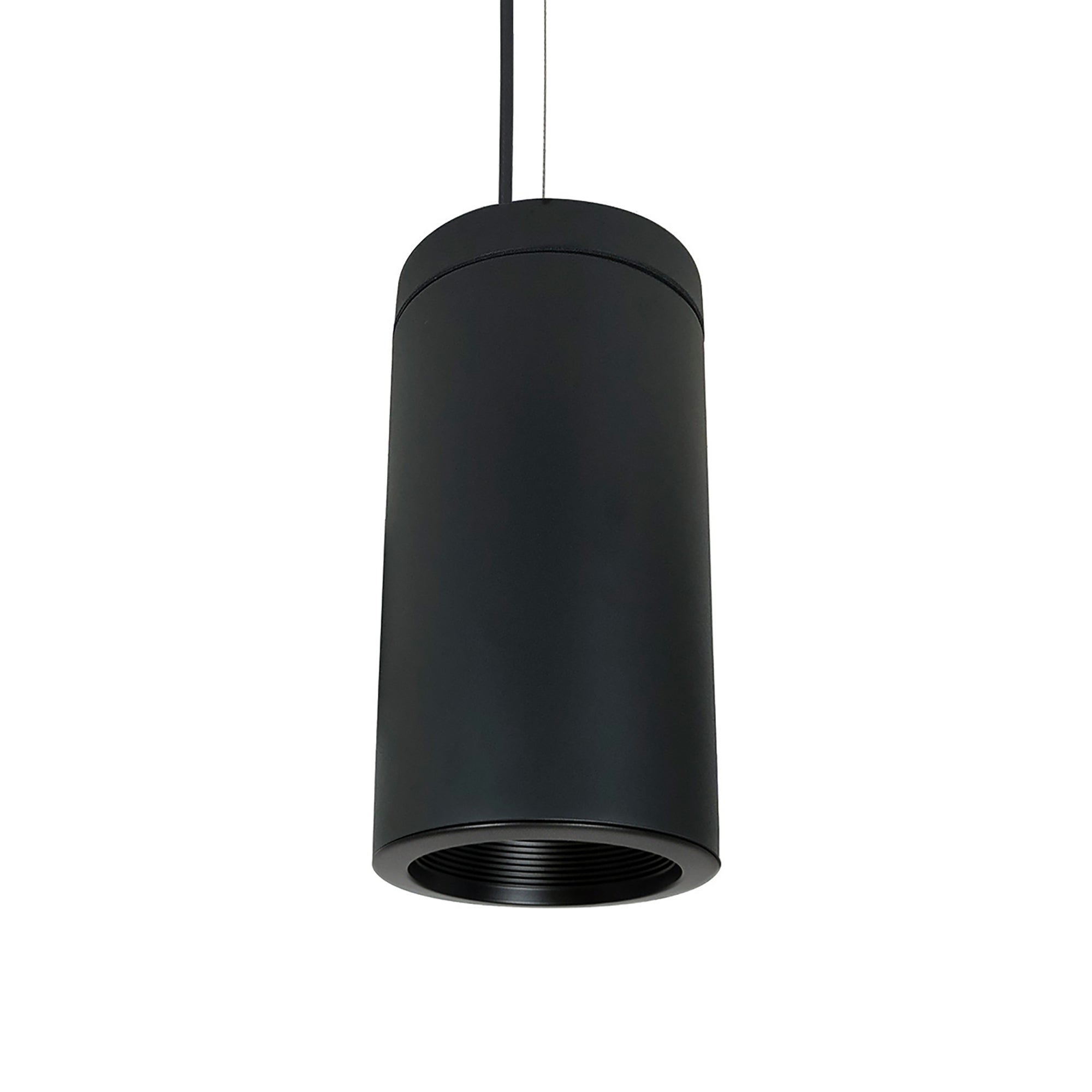 Nora Lighting NYLI-6CL352BBBAC - Cylinder - 6 Inch Cylinder, Black, Cable Mount, 35W Med. Base, Baf., Black