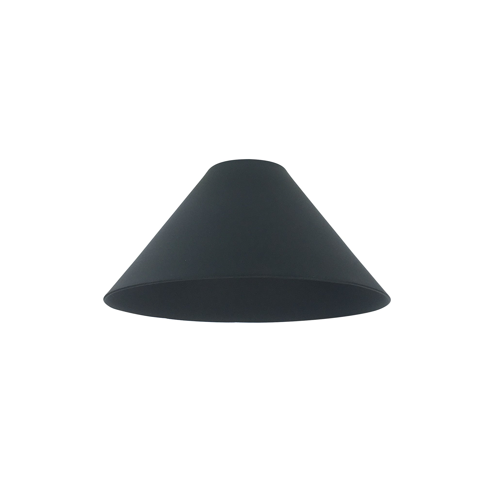 Nora Lighting NYLM-2CONEBB - Cylinder - 2 Inch iLENE Fixture Shade, Black