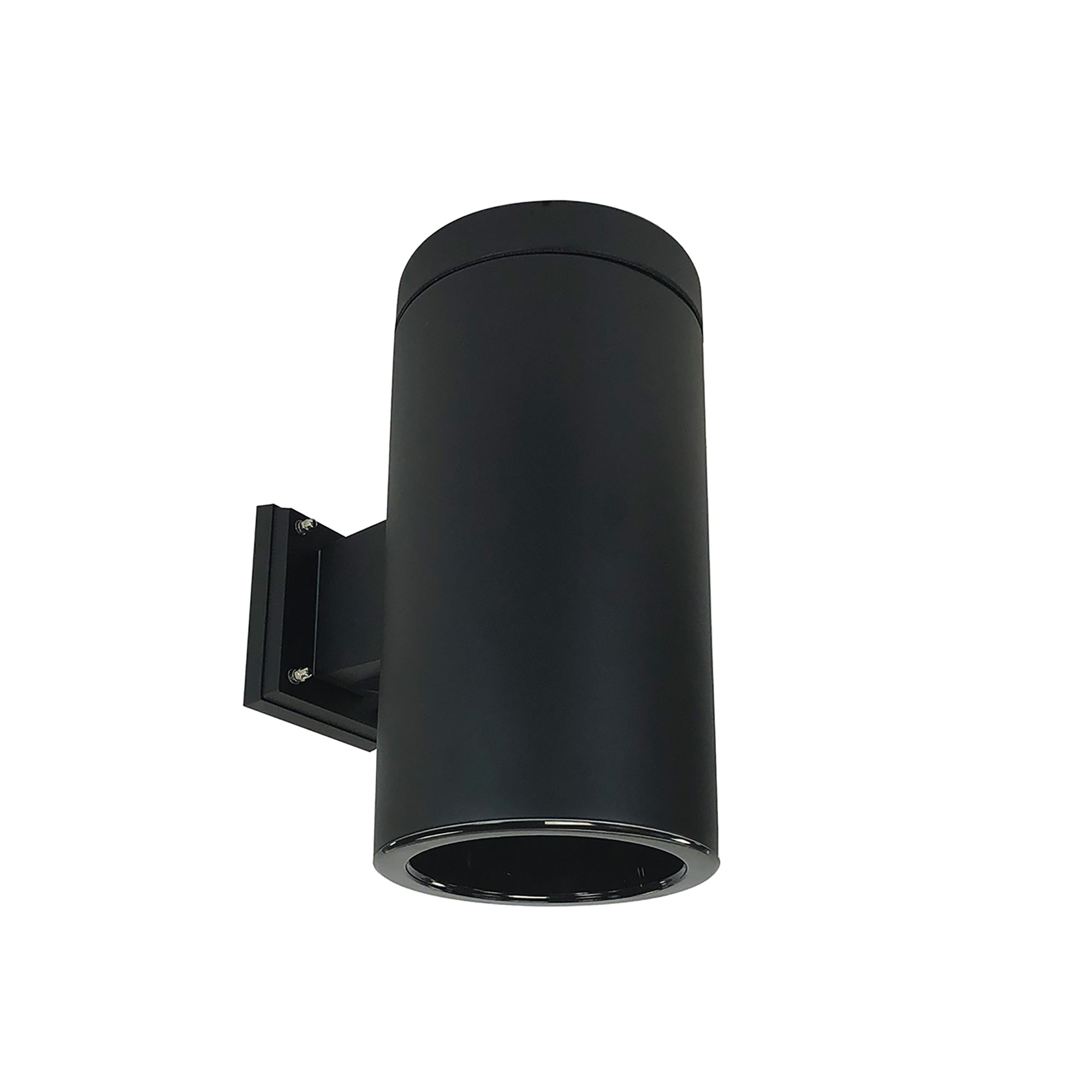 Nora Lighting NYLS2-6W35140MBBB6 - Cylinder - 6 Inch CYL WALL MNT 3500L 40K REF. MED FLD. BLK/BLK FLANGE 120-277V 0-10V BLK CYL