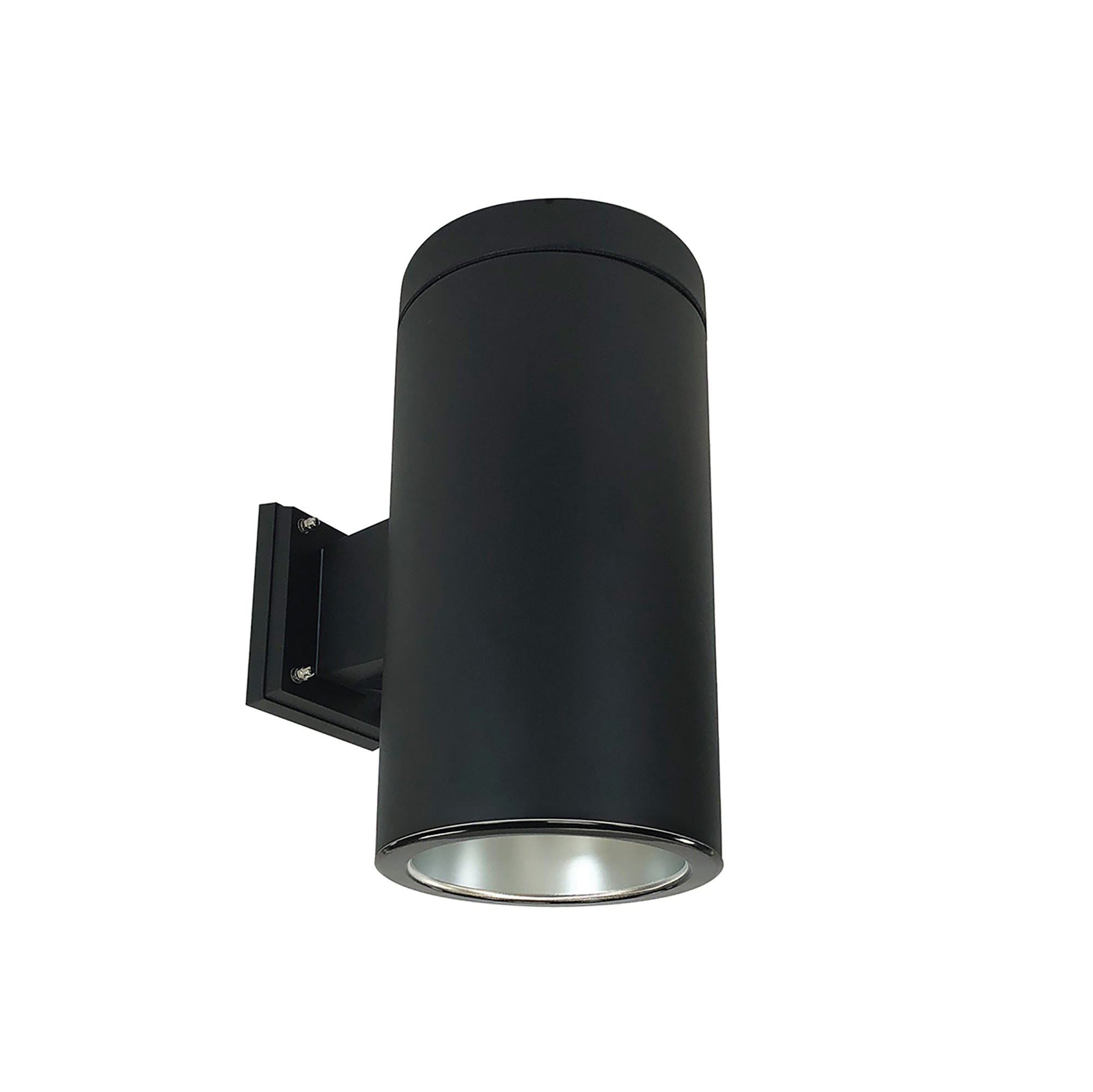 Nora Lighting NYLS2-6W35140MDBB6 - Cylinder - 6 Inch CYL WALL MNT 3500L 40K REF. MED FLD. DIFF/BLK FLANGE 120-277V 0-10V BLK CYL