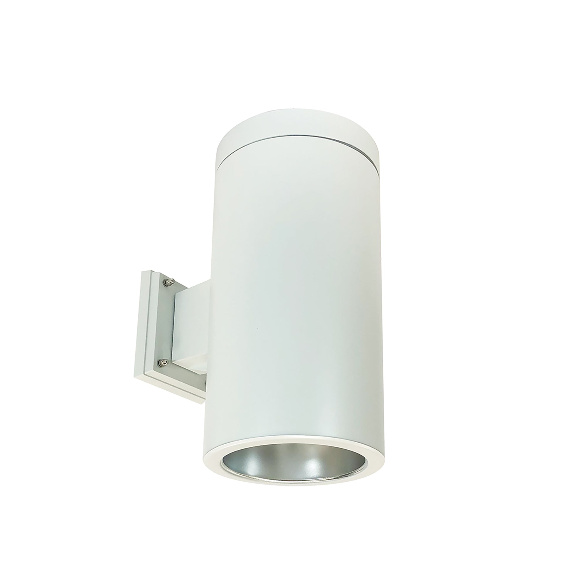 Nora Lighting NYLS2-6W15140MDWW6 - Cylinder - 6 Inch CYL WALL MNT 1500L 40K REF. MEDIUM . DIFF/WH FLANGE 120-277V WH CYL